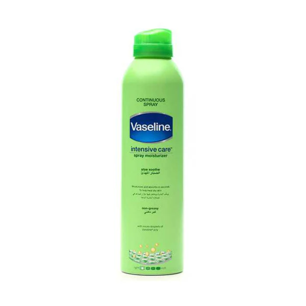 Vaseline intensive care Spray Moisturizer Aloe Soothe 190ml